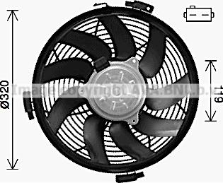 Ava Quality Cooling MS7722 - Ventola, Raffreddamento motore autozon.pro