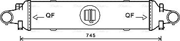 Ava Quality Cooling MSA4593 - Intercooler autozon.pro