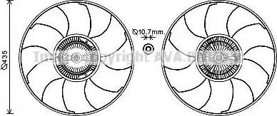 Ava Quality Cooling MSC603 - Ventola, Raffreddamento motore autozon.pro