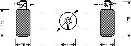 Ava Quality Cooling MS D050 - Essiccatore, Climatizzatore autozon.pro