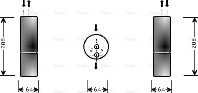 Ava Quality Cooling MS D053 - Essiccatore, Climatizzatore autozon.pro