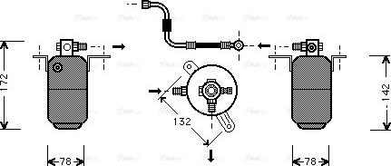 Ava Quality Cooling MS D004 - Essiccatore, Climatizzatore autozon.pro