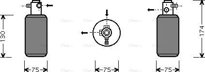 Ava Quality Cooling MS D291 - Essiccatore, Climatizzatore autozon.pro