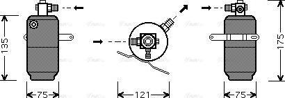 Ava Quality Cooling MS D293 - Essiccatore, Climatizzatore autozon.pro