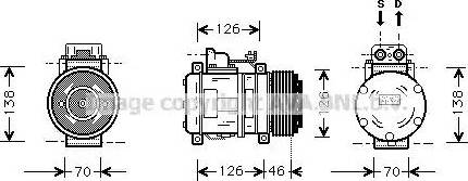 Ava Quality Cooling MS K097 - Compressore, Climatizzatore autozon.pro