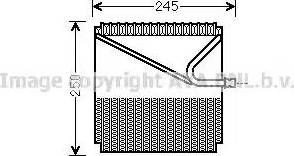 Ava Quality Cooling MS V454 - Evaporatore, Climatizzatore autozon.pro