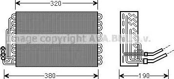 Ava Quality Cooling MS V462 - Evaporatore, Climatizzatore autozon.pro