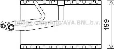 Ava Quality Cooling MSV641 - Evaporatore, Climatizzatore autozon.pro