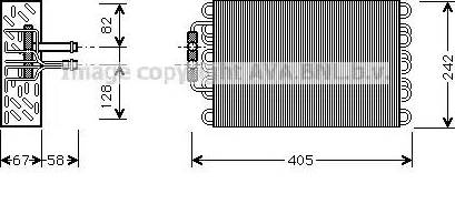 Ava Quality Cooling MS V375 - Evaporatore, Climatizzatore autozon.pro