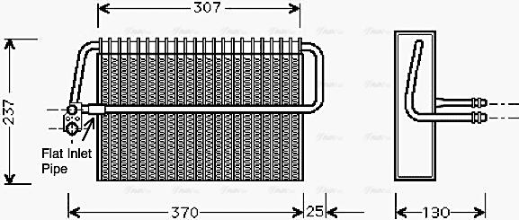 Ava Quality Cooling MS V272 - Evaporatore, Climatizzatore autozon.pro