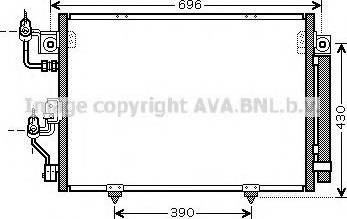 Ava Quality Cooling MT 5191 - Condensatore, Climatizzatore autozon.pro