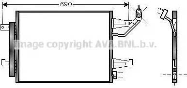 Ava Quality Cooling MT5177D - Condensatore, Climatizzatore autozon.pro