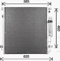 Ava Quality Cooling MT5290D - Condensatore, Climatizzatore autozon.pro