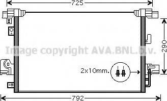 Ava Quality Cooling MT 5210 - Condensatore, Climatizzatore autozon.pro