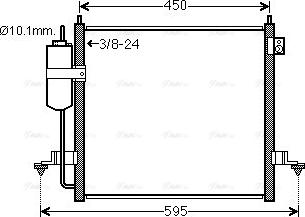 Ava Quality Cooling MT5218D - Condensatore, Climatizzatore autozon.pro