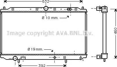 Ava Quality Cooling MT 2101 - Radiatore, Raffreddamento motore autozon.pro