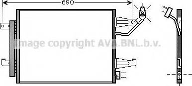 Ava Quality Cooling MTA5177 - Condensatore, Climatizzatore autozon.pro