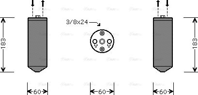 Ava Quality Cooling MTD234 - Essiccatore, Climatizzatore autozon.pro