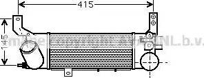 Ava Quality Cooling MZ 4187 - Intercooler autozon.pro