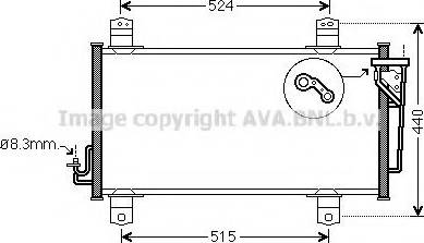 Ava Quality Cooling MZ5231 - Condensatore, Climatizzatore autozon.pro