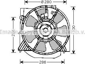 Ava Quality Cooling MZ 7541 - Ventola, Raffreddamento motore autozon.pro