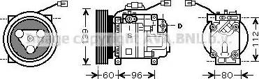 Ava Quality Cooling MZ K199 - Compressore, Climatizzatore autozon.pro