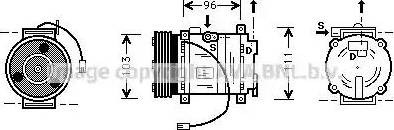 Ava Quality Cooling MZ K133 - Compressore, Climatizzatore autozon.pro