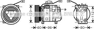 Ava Quality Cooling MZ K202 - Compressore, Climatizzatore autozon.pro