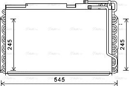Ava Quality Cooling NH5036 - Condensatore, Climatizzatore autozon.pro