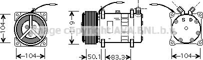 Ava Quality Cooling NHK001 - Compressore, Climatizzatore autozon.pro