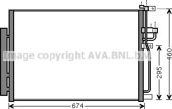 Ava Quality Cooling OL5436D - Condensatore, Climatizzatore autozon.pro