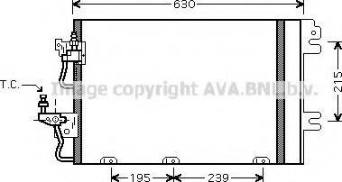 Ava Quality Cooling OL 5366 - Condensatore, Climatizzatore autozon.pro