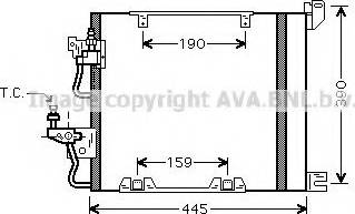 Ava Quality Cooling OL 5368 - Condensatore, Climatizzatore autozon.pro