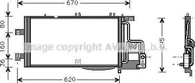 Ava Quality Cooling OL 5370 - Condensatore, Climatizzatore autozon.pro