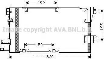 Ava Quality Cooling OL5251D - Condensatore, Climatizzatore autozon.pro