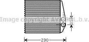 Ava Quality Cooling OL 6355 - Scambiatore calore, Riscaldamento abitacolo autozon.pro