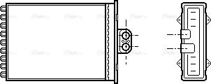 Ava Quality Cooling OL 6217 - Scambiatore calore, Riscaldamento abitacolo autozon.pro