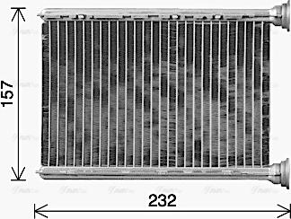 Ava Quality Cooling OL6745 - Scambiatore calore, Riscaldamento abitacolo autozon.pro