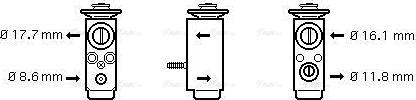 Ava Quality Cooling OL 1352 - Valvola ad espansione, Climatizzatore autozon.pro