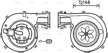 Ava Quality Cooling OL8618 - Ventilatore abitacolo autozon.pro