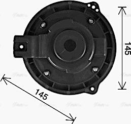 Ava Quality Cooling OL8728 - Ventilatore abitacolo autozon.pro