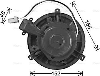 Ava Quality Cooling OL8723 - Ventilatore abitacolo autozon.pro