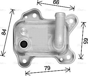 Ava Quality Cooling OL3716 - Radiatore olio, Olio motore autozon.pro