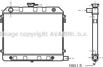 Ava Quality Cooling OL 2131 - Radiatore, Raffreddamento motore autozon.pro