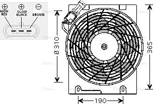 Ava Quality Cooling OL 7508 - Ventola, Raffreddamento motore autozon.pro