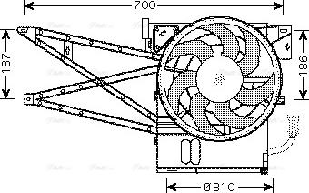 Ava Quality Cooling OL 7515 - Ventola, Raffreddamento motore autozon.pro