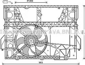 Ava Quality Cooling OL7589 - Ventola, Raffreddamento motore autozon.pro