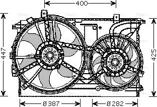 Ava Quality Cooling OL 7533 - Ventola, Raffreddamento motore autozon.pro