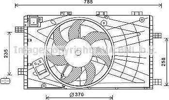 Ava Quality Cooling OL7622 - Ventola, Raffreddamento motore autozon.pro