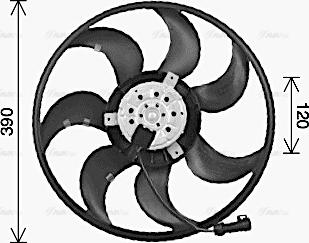 Ava Quality Cooling OL7737 - Ventola, Raffreddamento motore autozon.pro